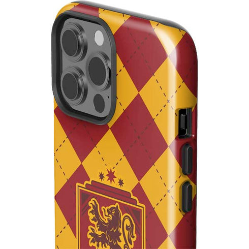 Wizarding Worlds Harry Potter Gryffindor Huse Crest iPhone 15 Pro Max Impact Case