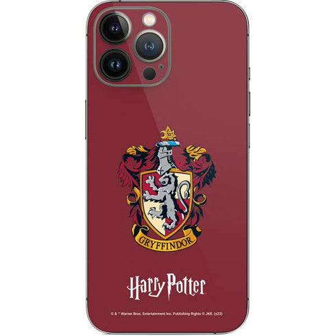 Wizarding World Harry Potter Gryffindor House Crest iPhone 14 Pro Max Skin