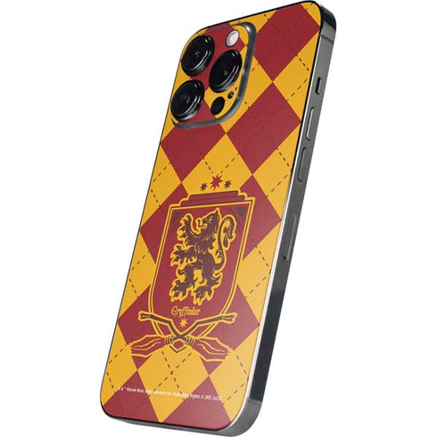 Wizarding Worlds Harry Potter Gryffindor Huse Crest iPhone 14 Pro Max Skin