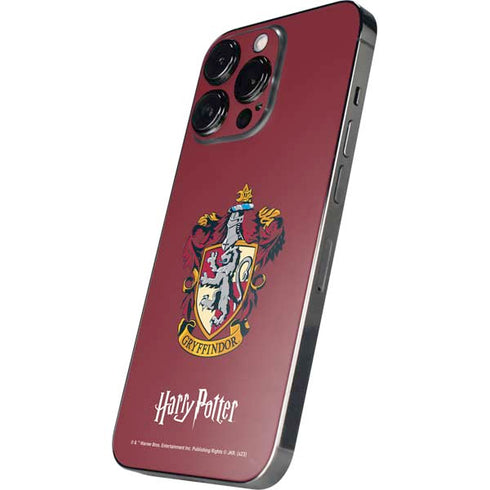 Wizarding World Harry Potter Gryffindor House Crest iPhone 14 Pro Skin