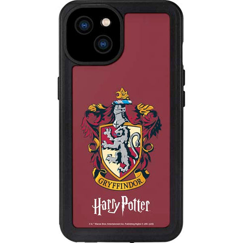 Wizarding World Harry Potter Gryffindor House Crest iPhone 15 Plus Waterproof Case