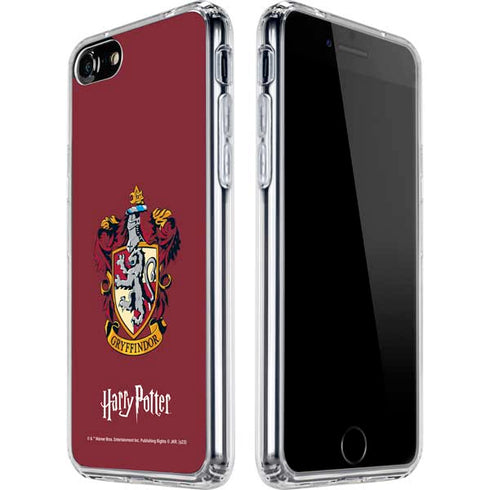 Wizarding World Harry Potter Gryffindor House Crest iPhone SE (2nd & 3rd Gen) Clear Case