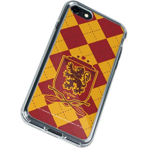 Wizarding Worlds Harry Potter Gryffindor Huse Crest iPhone SE (2nd & 3rd Gen) Clear Case