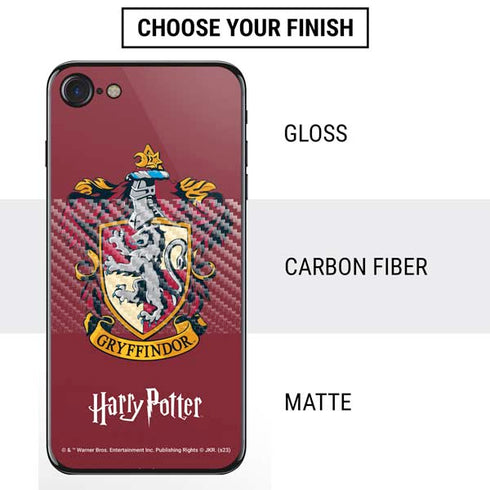 Wizarding World Harry Potter Gryffindor House Crest iPhone SE (2nd & 3rd Gen) Skin