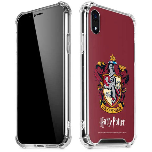 Wizarding World Harry Potter Gryffindor House Crest iPhone XR Clear Case