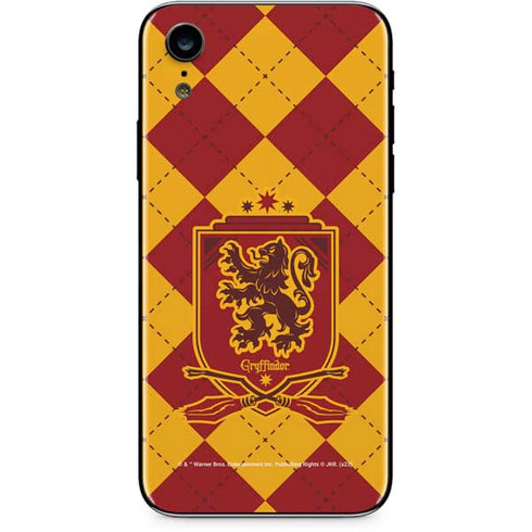 Wizarding Worlds Harry Potter Gryffindor Huse Crest iPhone XR Skin