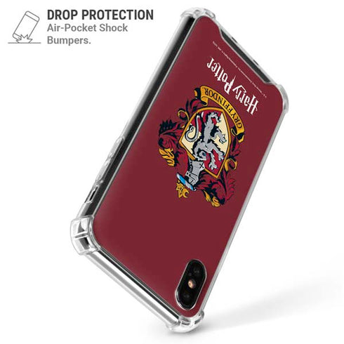 Wizarding World Harry Potter Gryffindor House Crest iPhone XS Max Clear Case