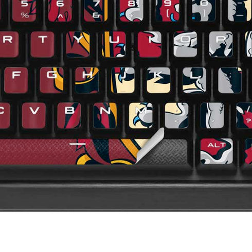 Wizarding World Harry Potter Gryffindor House Crest K95 RGB PLATINUM Mechanical Gaming Keyboard Skin