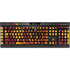 Wizarding Worlds Harry Potter Gryffindor Huse Crest K95 RGB PLATINUM Mechanical Gaming Keyboard Skin