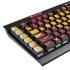 Wizarding Worlds Harry Potter Gryffindor Huse Crest K95 RGB PLATINUM Mechanical Gaming Keyboard Skin