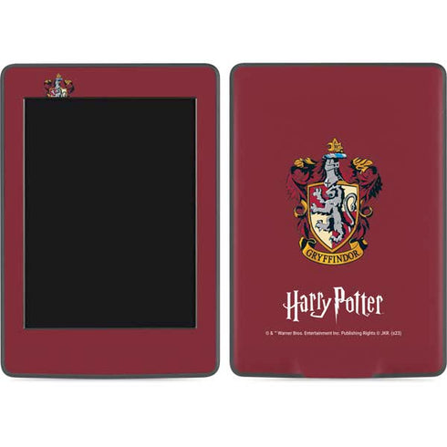 Wizarding World Harry Potter Gryffindor House Crest Amazon Kindle Skin