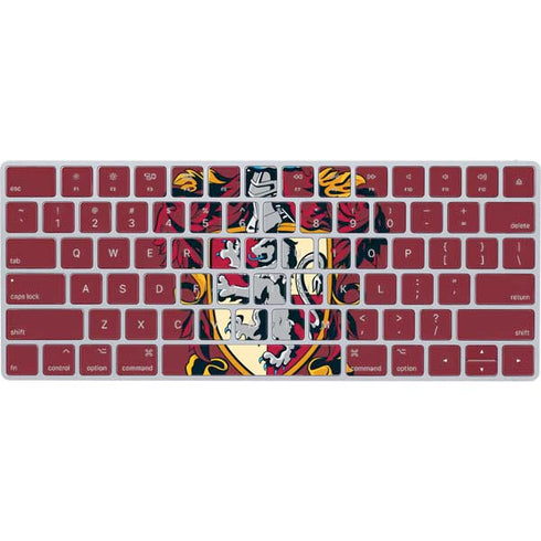 Wizarding World Harry Potter Gryffindor House Crest Magic Keyboard Skin