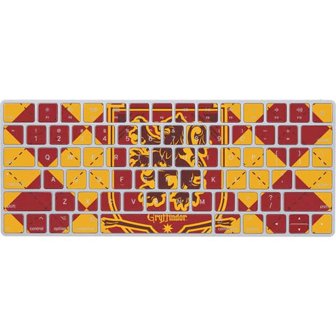 Wizarding Worlds Harry Potter Gryffindor Huse Crest Magic Keyboard Skin