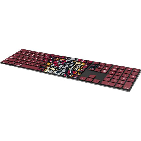 Wizarding World Harry Potter Gryffindor House Crest Magic Keyboard with Numeric Keypad Skin