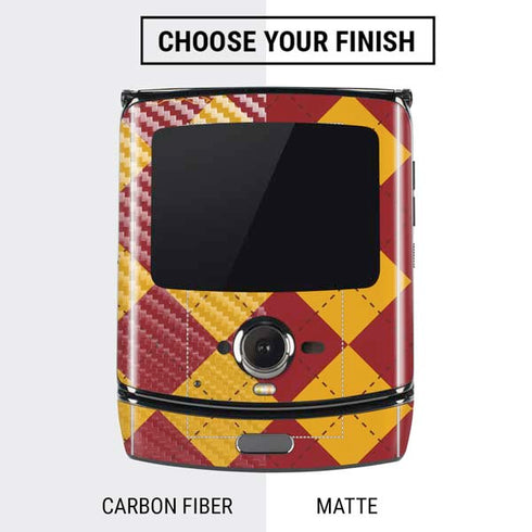 Wizarding Worlds Harry Potter Gryffindor Huse Crest Motorola RAZR Skin