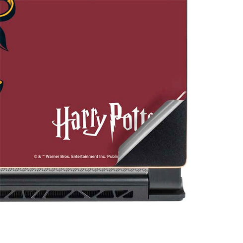 Wizarding World Harry Potter Gryffindor House Crest MSI GS65 Stealth Laptop Skin