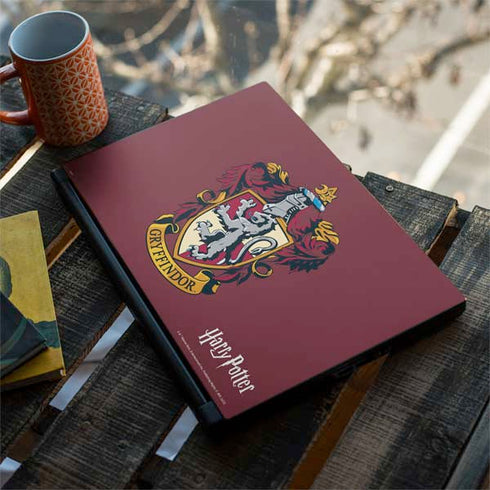 Wizarding World Harry Potter Gryffindor House Crest MSI GS65 Stealth Laptop Skin