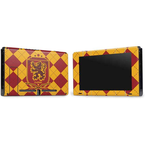 Wizarding Worlds Harry Potter Gryffindor Huse Crest Nintendo Switch Bundle Skin