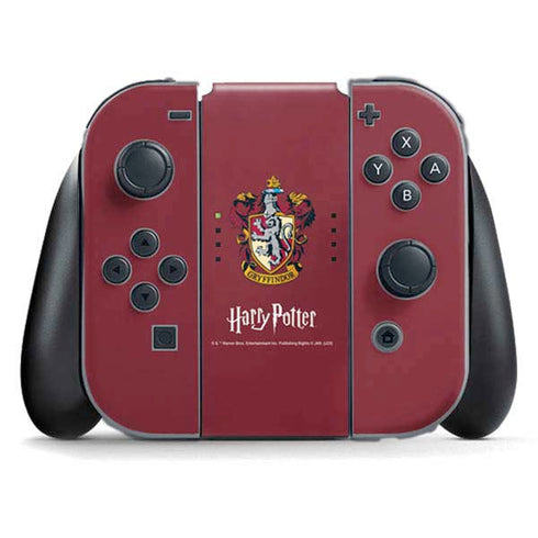 Wizarding World Harry Potter Gryffindor House Crest Nintendo Switch (2017-2021) Joy-Con Controller Skin