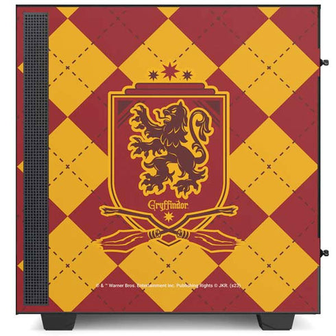 Wizarding Worlds Harry Potter Gryffindor Huse Crest NZXT H510 Compact ATX Mid-Tower Case Skin