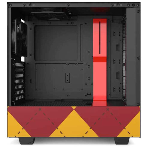 Wizarding Worlds Harry Potter Gryffindor Huse Crest NZXT H510 Compact ATX Mid-Tower Case Skin