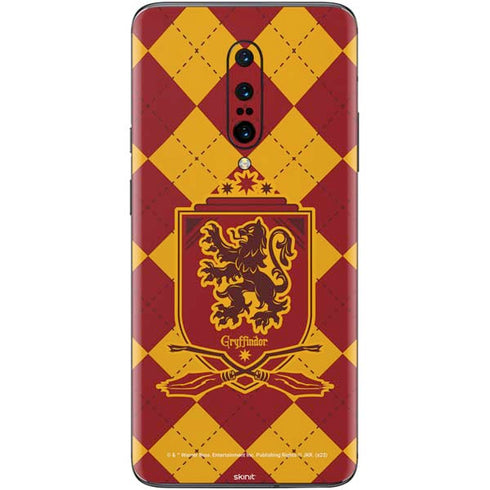 Wizarding Worlds Harry Potter Gryffindor Huse Crest OnePlus 7 Pro Skin