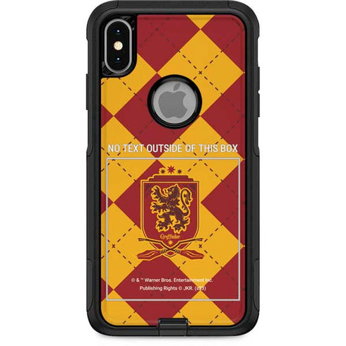 Wizarding Worlds Harry Potter Gryffindor Huse Crest Otterbox Commuter iPhone Skin