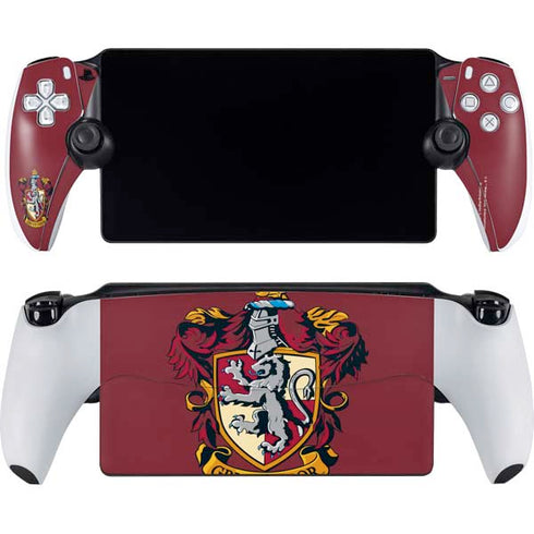 Wizarding World Harry Potter Gryffindor House Crest PlayStation Portal Remote Player Skin