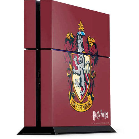 Wizarding World Harry Potter Gryffindor House Crest PS4 Console Skin