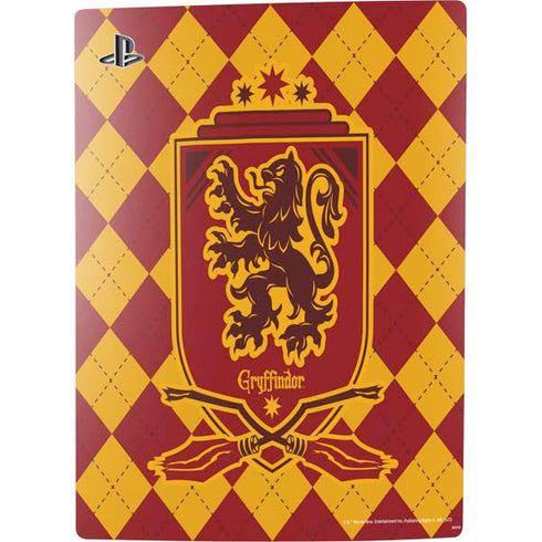 Wizarding Worlds Harry Potter Gryffindor Huse Crest PS5 Bundle Skin