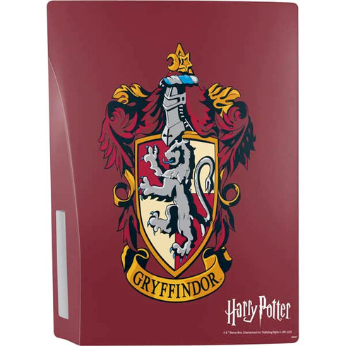 Wizarding World Harry Potter Gryffindor House Crest PS5 Console Skin