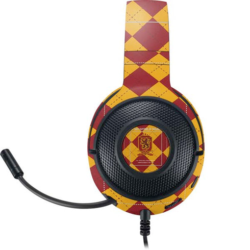 Wizarding Worlds Harry Potter Gryffindor Huse Crest Razer Kraken X Skin