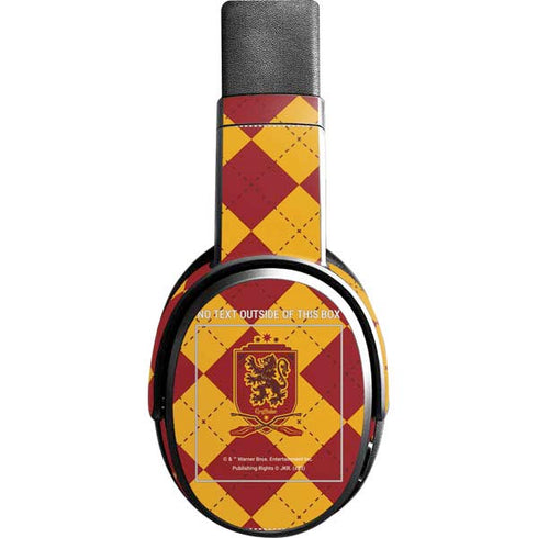 Wizarding Worlds Harry Potter Gryffindor Huse Crest Skullcandy Crusher Wireless Skin