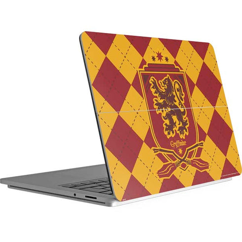 Wizarding Worlds Harry Potter Gryffindor Huse Crest Surface Laptop Studio Skin