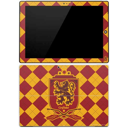 Wizarding Worlds Harry Potter Gryffindor Huse Crest Surface Pro 3 Skin