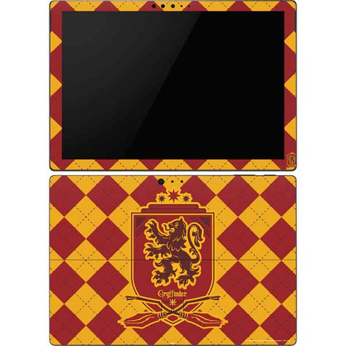 Wizarding Worlds Harry Potter Gryffindor Huse Crest Surface Pro 6 Skin