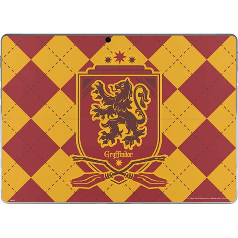 Wizarding Worlds Harry Potter Gryffindor Huse Crest Surface Pro 9 Skin