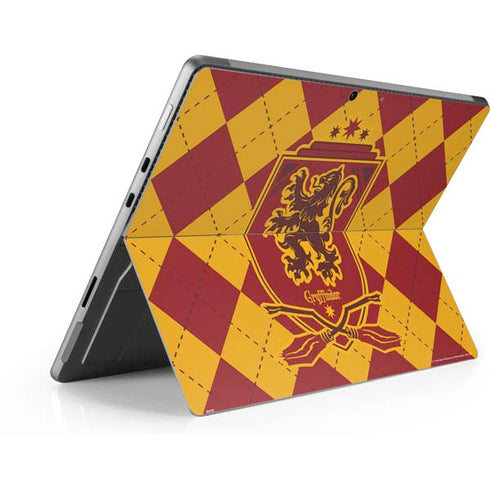 Wizarding Worlds Harry Potter Gryffindor Huse Crest Surface Pro 9 Skin