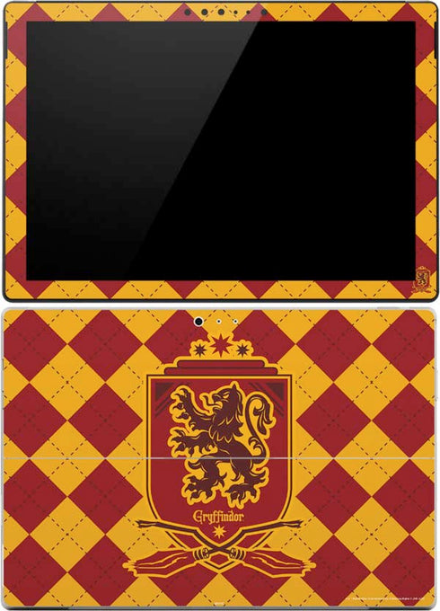 Wizarding Worlds Harry Potter Gryffindor Huse Crest Surface Pro (2017) Skin