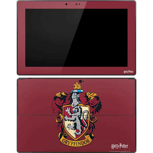 Wizarding World Harry Potter Gryffindor House Crest Surface Pro Tablet Skin