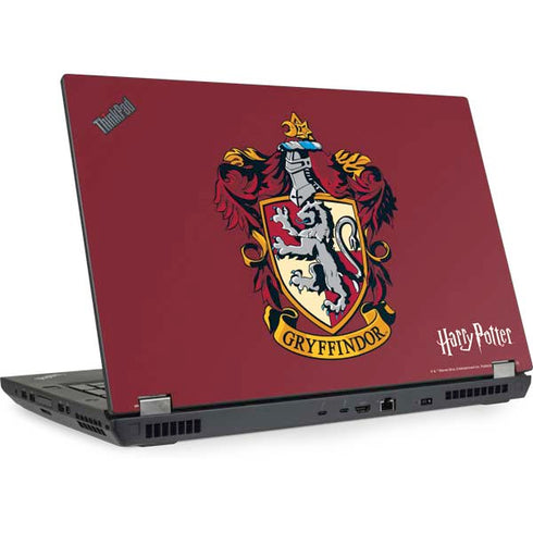Wizarding World Harry Potter Gryffindor House Crest Lenovo ThinkPad Skin