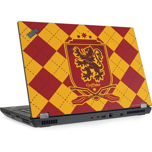 Wizarding Worlds Harry Potter Gryffindor Huse Crest Lenovo ThinkPad Skin