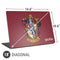 Wizarding World Harry Potter Gryffindor House Crest Universal Laptop 18in (14.6 x 10.6in) Skin