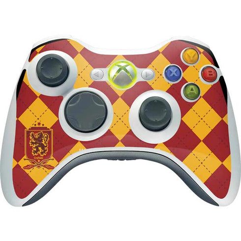 Wizarding Worlds Harry Potter Gryffindor Huse Crest Xbox 360 Wireless Controller Skin