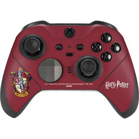 Wizarding World Harry Potter Gryffindor House Crest Xbox Elite Wireless Controller Series 2 Skin
