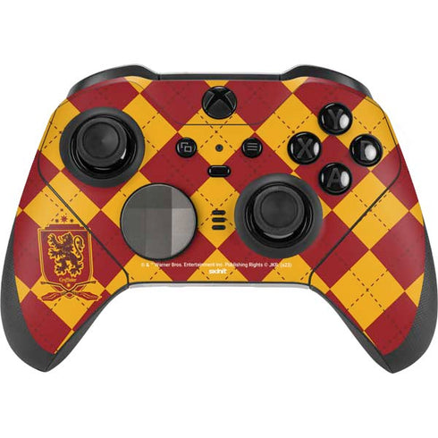 Wizarding Worlds Harry Potter Gryffindor Huse Crest Xbox Elite Wireless Controller Series 2 Skin