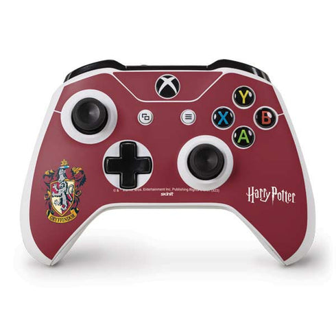 Wizarding World Harry Potter Gryffindor House Crest Xbox One S Controller Skin