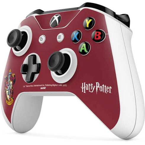 Wizarding World Harry Potter Gryffindor House Crest Xbox One S Controller Skin