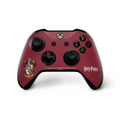 Wizarding World Harry Potter Gryffindor House Crest Xbox One X Controller Skin
