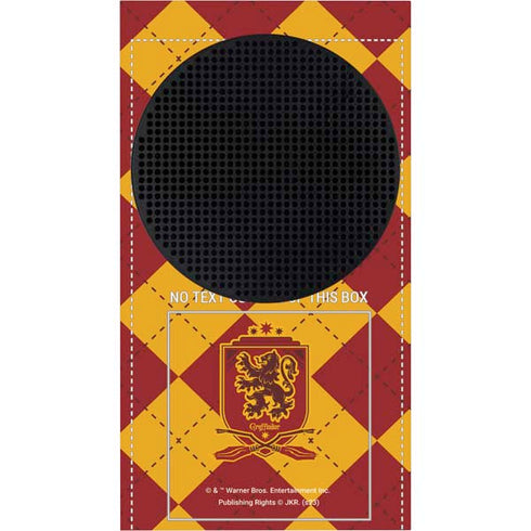 Wizarding Worlds Harry Potter Gryffindor Huse Crest Xbox Series S Skins